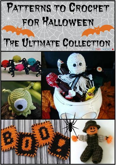 Download Free 190 Patterns To Crochet For Halloween The Ultimate Collection Allfreecrochet Com PSD Mockup Template