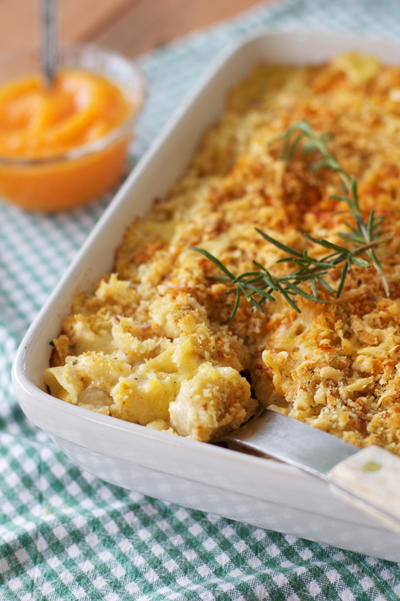 Creamy Pumpkin Mac and Cheese