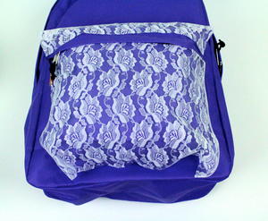 Lace Backpack Step 4