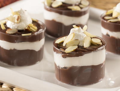 Chocolate Hazelnut Dessert Shooters