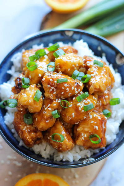 Homemade Chinese Orange Chicken