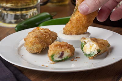 Loaded Jalapeno Poppers