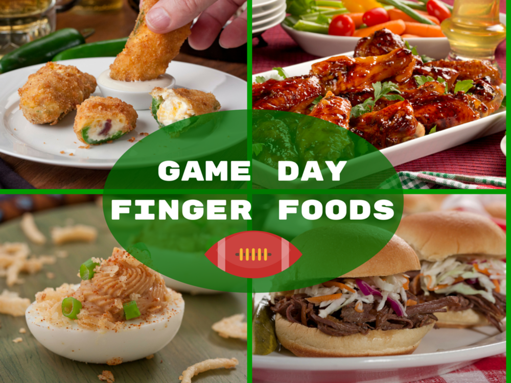Finger Foods: 14 Game Day Recipes | MrFood.com