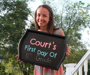 First Day of School Sign