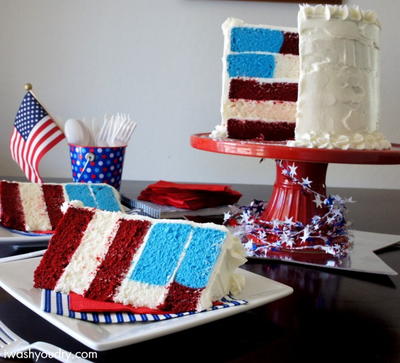 All American Cake with Vanilla Buttercream Frosting