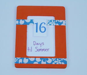 Days 'Til Summer Countdown Step 6