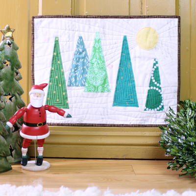Midnight Trees Holiday Placemat