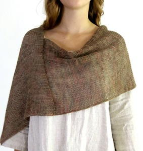 Cozy Stockinette Stitch Shawl