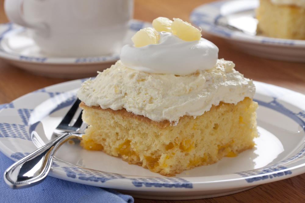 Pineapple Cream Cake-image