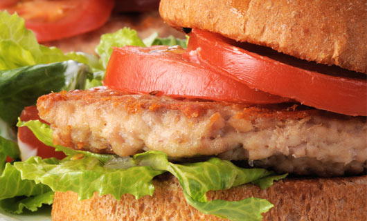 Parmesan Turkey Burger