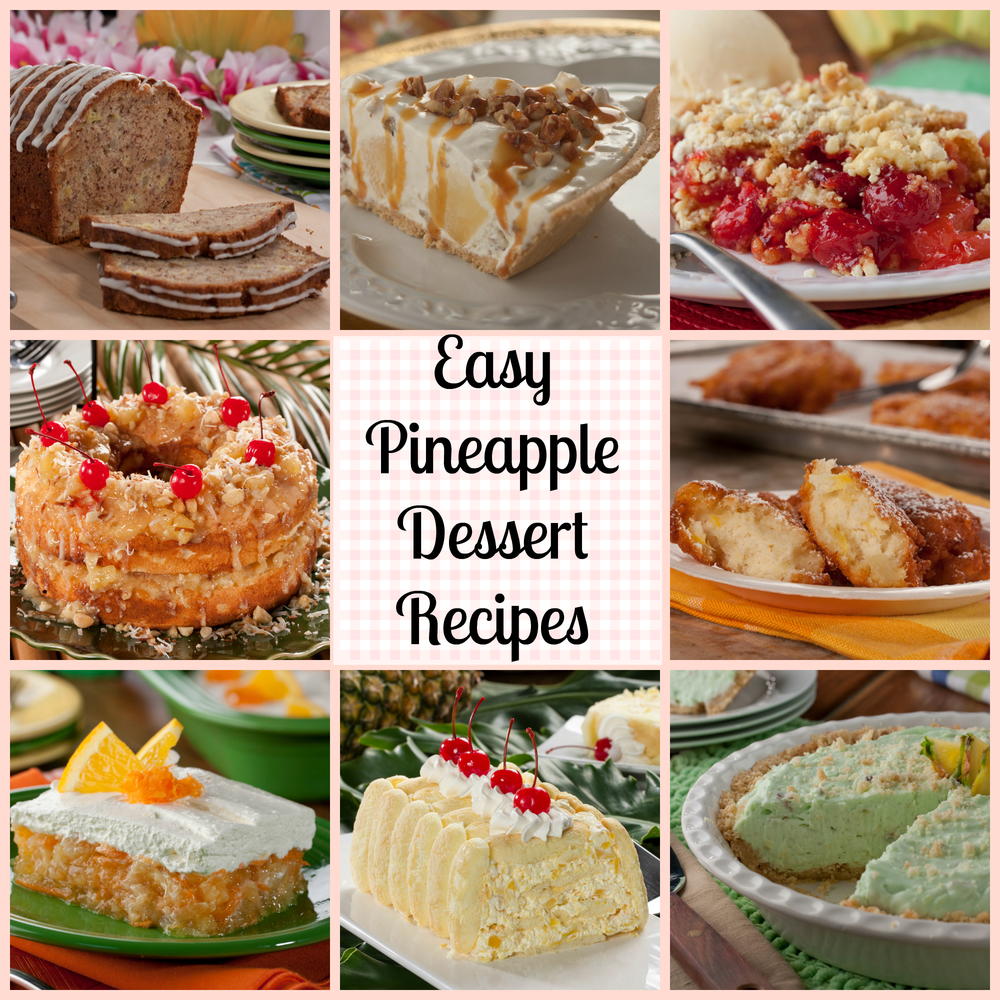 20 Pineapple Dessert Recipes: Pineapple Upside-Down Cake and More ...