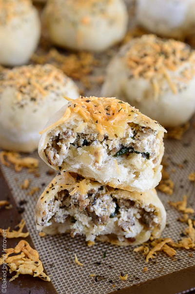 Ricotta Sausage Bombs