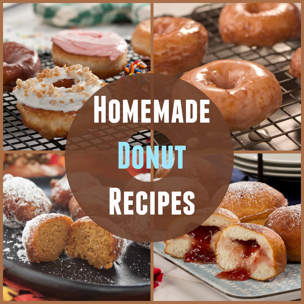 Homemade Donut Recipes: 8 Easy Recipes for Donuts | MrFood.com