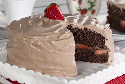 Chocolate Strawberry Dream Cake