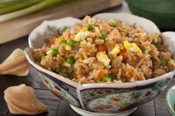 Chopstick Veggie Fried Rice | MrFood.com