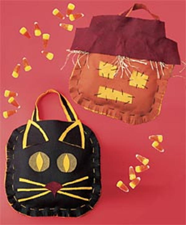 Halloween Treat Bags | AllFreeSewing.com
