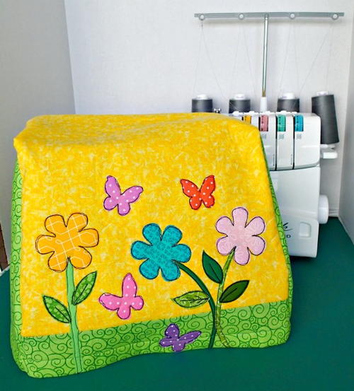 Spring Flowers Serger Cover