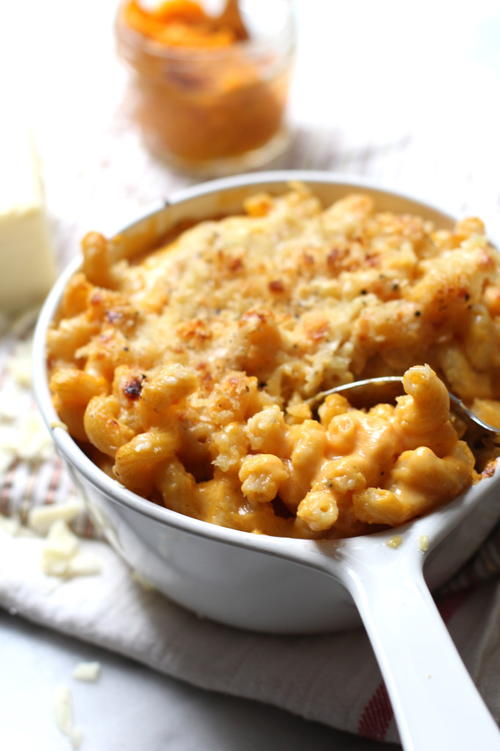 Sweet Potato Mac and Cheese