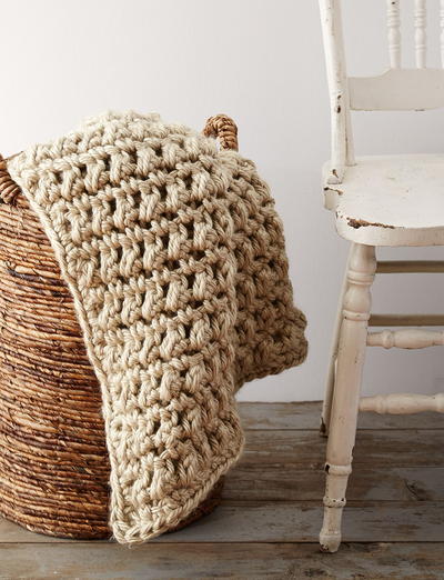 Easy Going Crochet Blanket