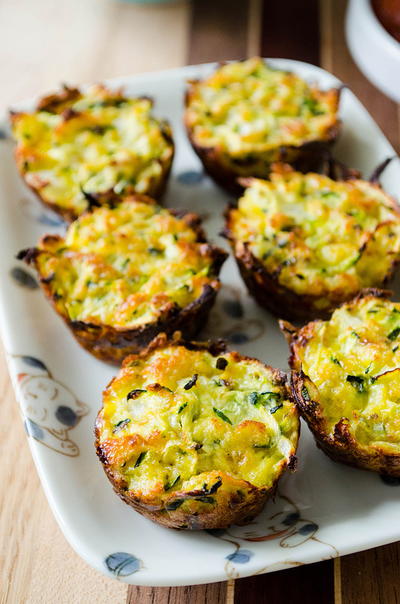 Baked Zucchini Bites