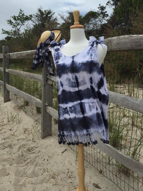 Tie Dye Beach Cover Up