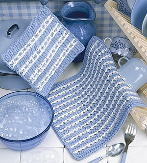 Easy Knit Dishcloth Pattern Diagonal Knit Dishcloth For
