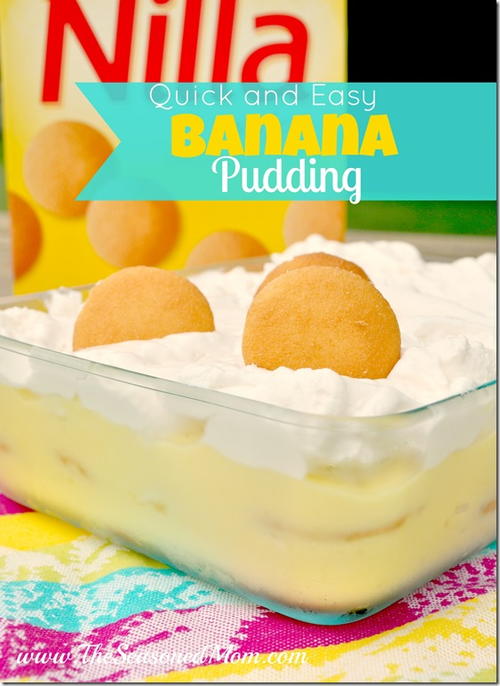 Quick and Easy Banana Pudding