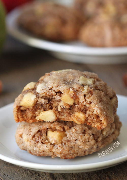 Spiced Apple Oatmeal Cookies