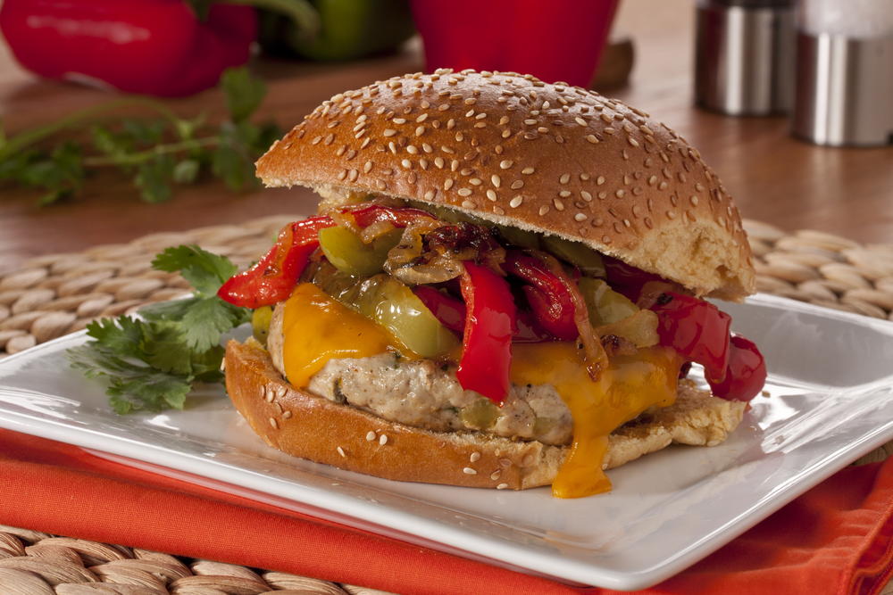 Fajita Burgers MrFood.com Fajita Burgers MrFood.com