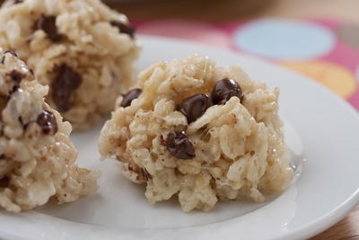 Crispy Chocolate Chip Treats