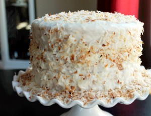 Toasted Coconut Pineapple Cake