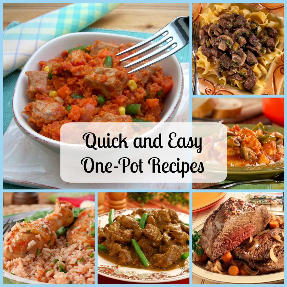 50 Quick and Easy One Pot Meals | MrFood.com