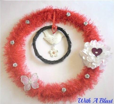 Valentines Day DIY Wreath