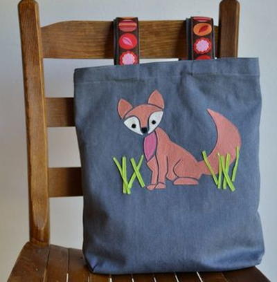 Fox Applique Pattern