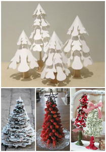 14 Small Christmas Tree Ideas: Tabletop Trees, Home Decor and More