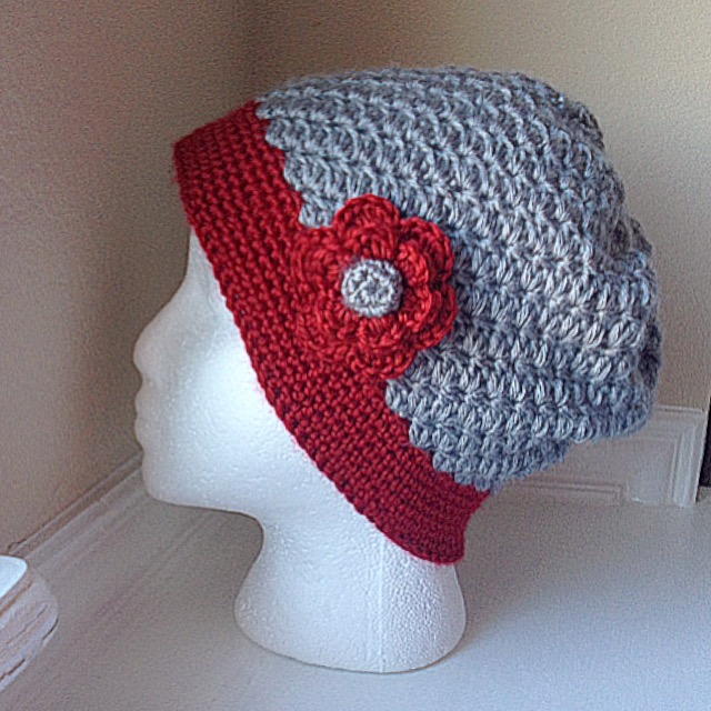 Classic Slouchy Crochet Cloche