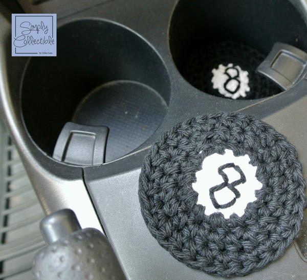 8-Ball Crochet Cup Holders