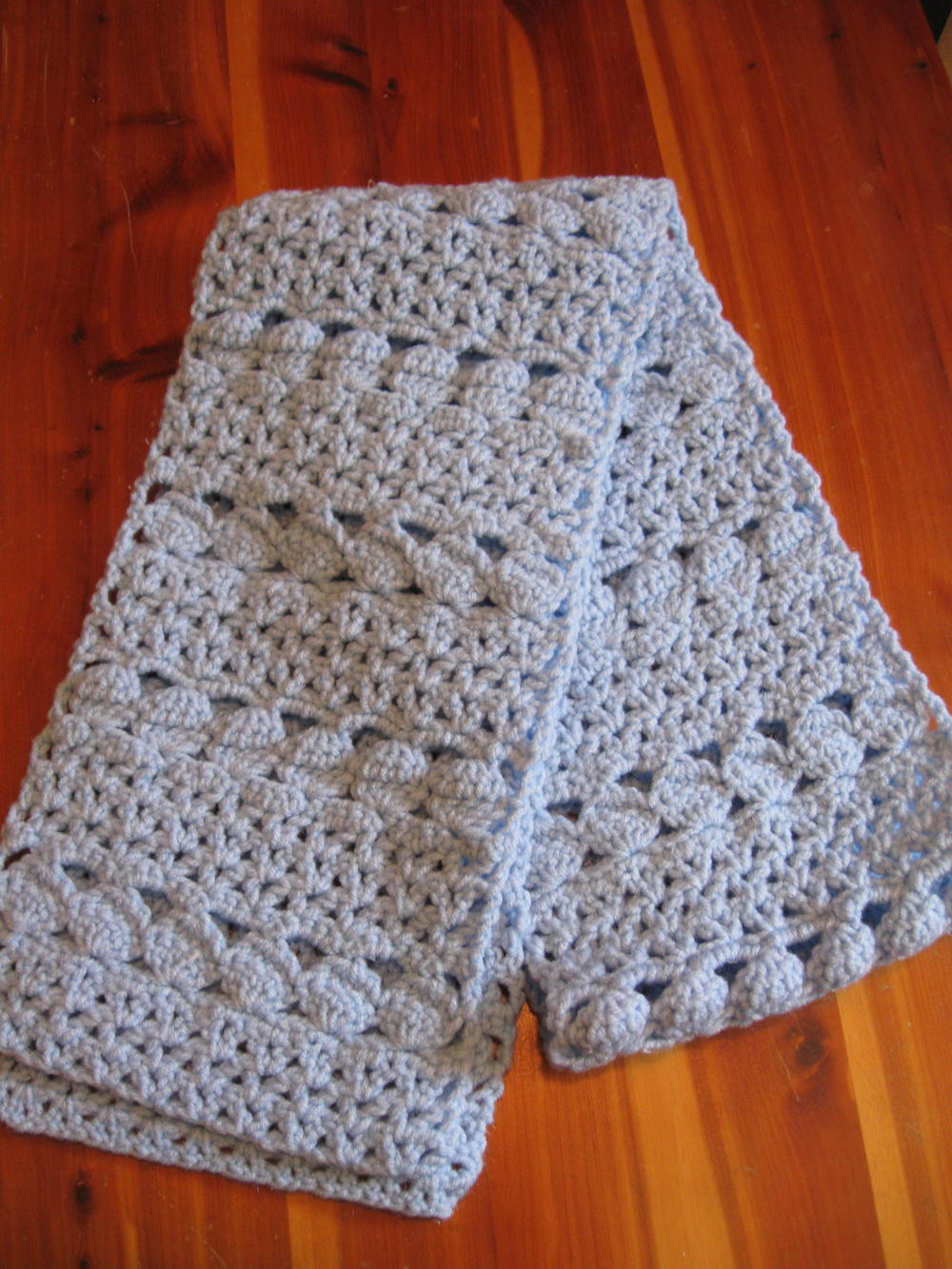 Cozy Blue Crochet Scarf AllFreeCrochet.com Cozy Blue Crochet Scarf AllFreeCrochet.com