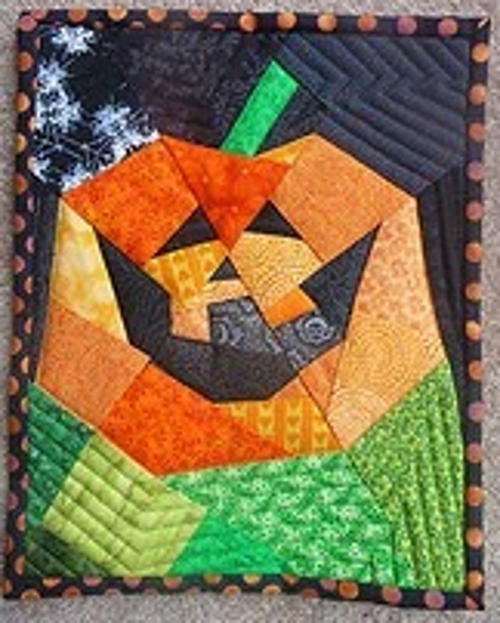 Jack O Lantern Paper Piecing Pattern