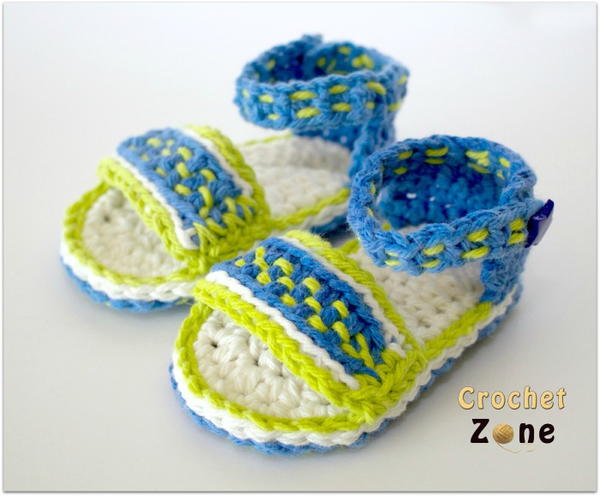 Dreamweaver Crochet Baby Sandals
