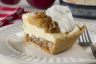 Apple Pecan Cream Pie