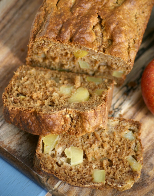 Healthy Vegan Apple Bread