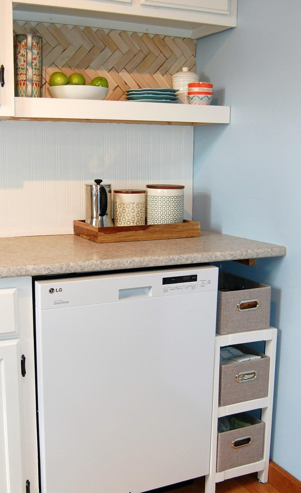 Kitchen Solution DIY Storage Shelf | DIYIdeaCenter.com