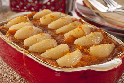 Sweet Potato and Pear Casserole