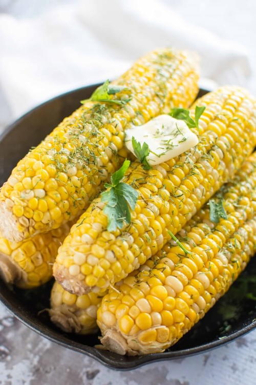 Buttery Dill Corn on the Cob