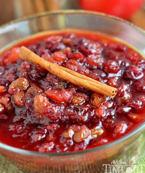 Super Easy Spiced Cranberry Chutney