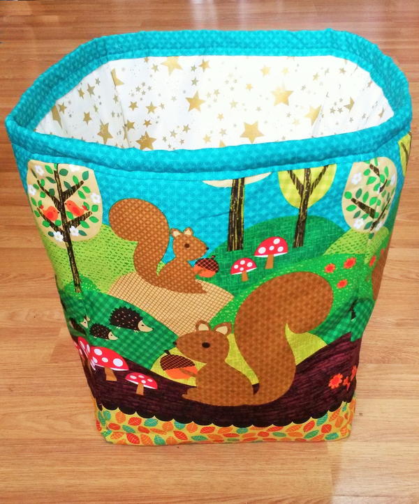 Fabric DIY Laundry Basket