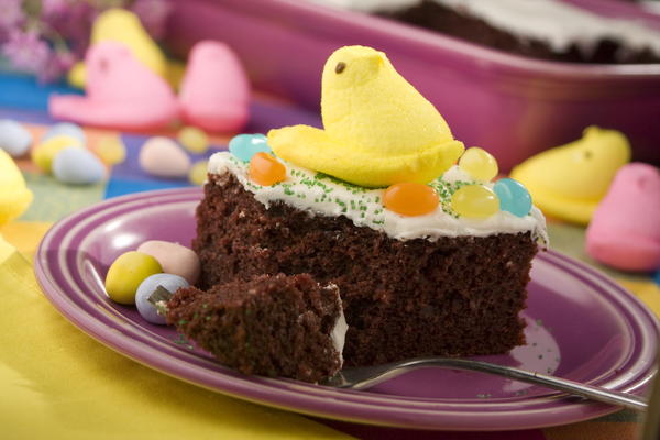 Easter Candy Cake