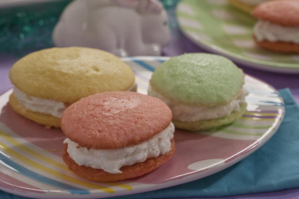 Easter Egg Cream Sandwiches