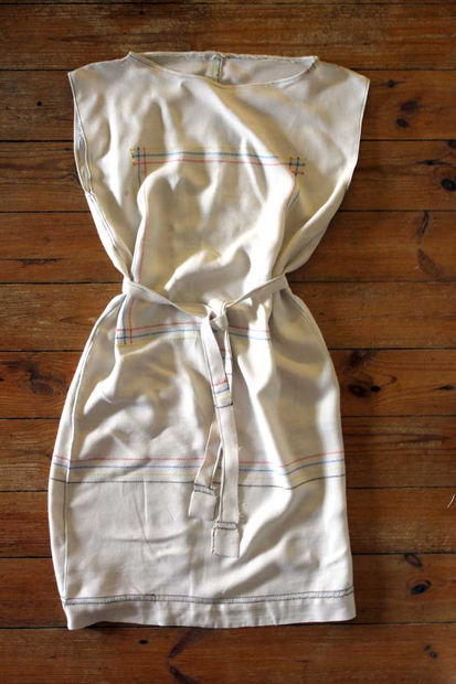 Vintage Tablecloth Dress